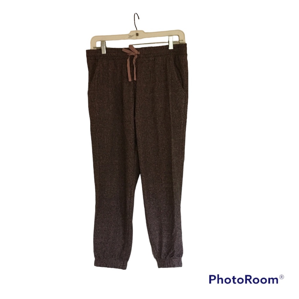 NWT Women’s St. John’s Bay Active Cozy Jogger Pants Size Petite Small Woodrose